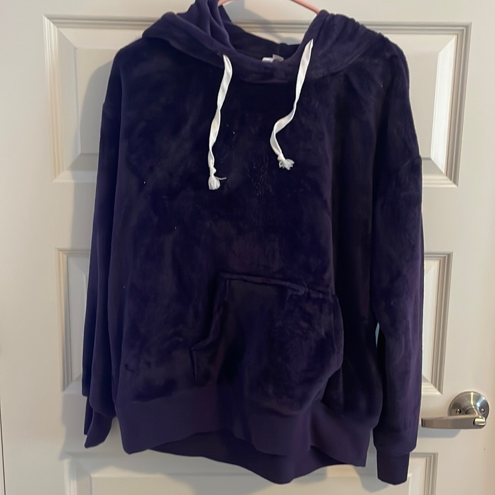 Purple sweatshirt
